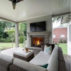 Outdoor Lifestyles Courtyard 36-Inch Outdoor Gas Fireplace With IntelliFire Ignition 11 Outdoor Lifestyles Courtyard 36-Inch Outdoor Gas Fireplace With IntelliFire Ignition -Heating Equipment Store odcoug 36 gr config e 04 23