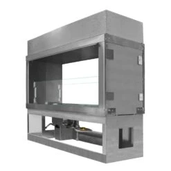 Firegear Kalea Bay Linear See-Through Outdoor Gas Fireplace, 36-Inch