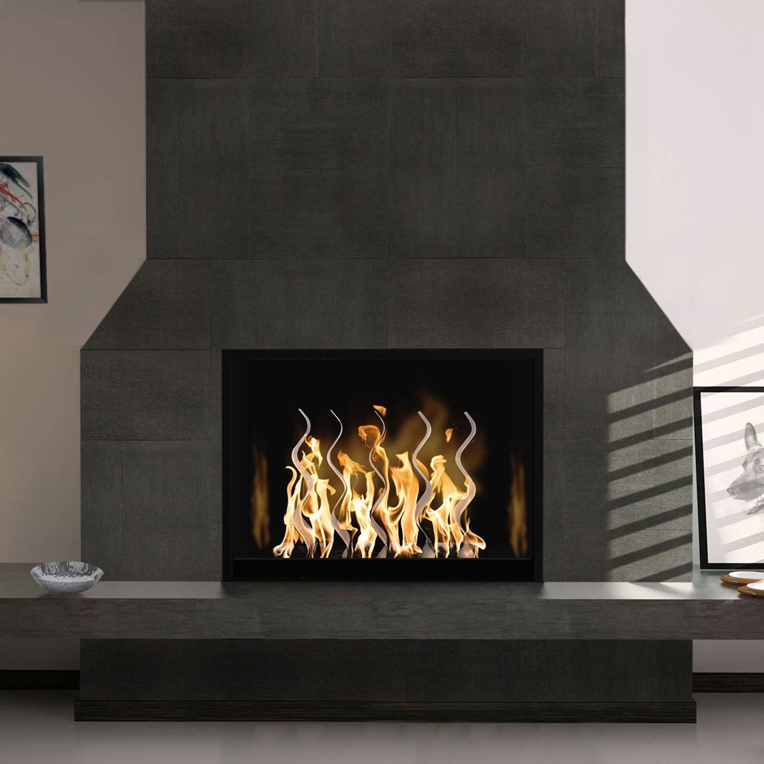 The Outdoor Plus OPT-WBSxx Stainless Steel Fireplace Waves 3 The Outdoor Plus OPT-WBSxx Stainless Steel Fireplace Waves - Image 3