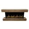 Modern Flames Orion Multi 52-Inch Three-Sided Electric Fireplace With Allwood Wall System