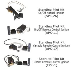 Real Fyre CHRRSO-2 Charred Rugged Split Oak Vented Gas Log Set, Double Sided 7 Real Fyre CHRRSO-2 Charred Rugged Split Oak Vented Gas Log Set, Double Sided -Heating Equipment Store pilot options no manual 5