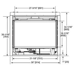 Majestic QUARTZ32IFT Quartz 32-Inch Direct Vent Gas Fireplace 9 Majestic QUARTZ32IFT Quartz 32-Inch Direct Vent Gas Fireplace -Heating Equipment Store quartz32ift specs a 01 21