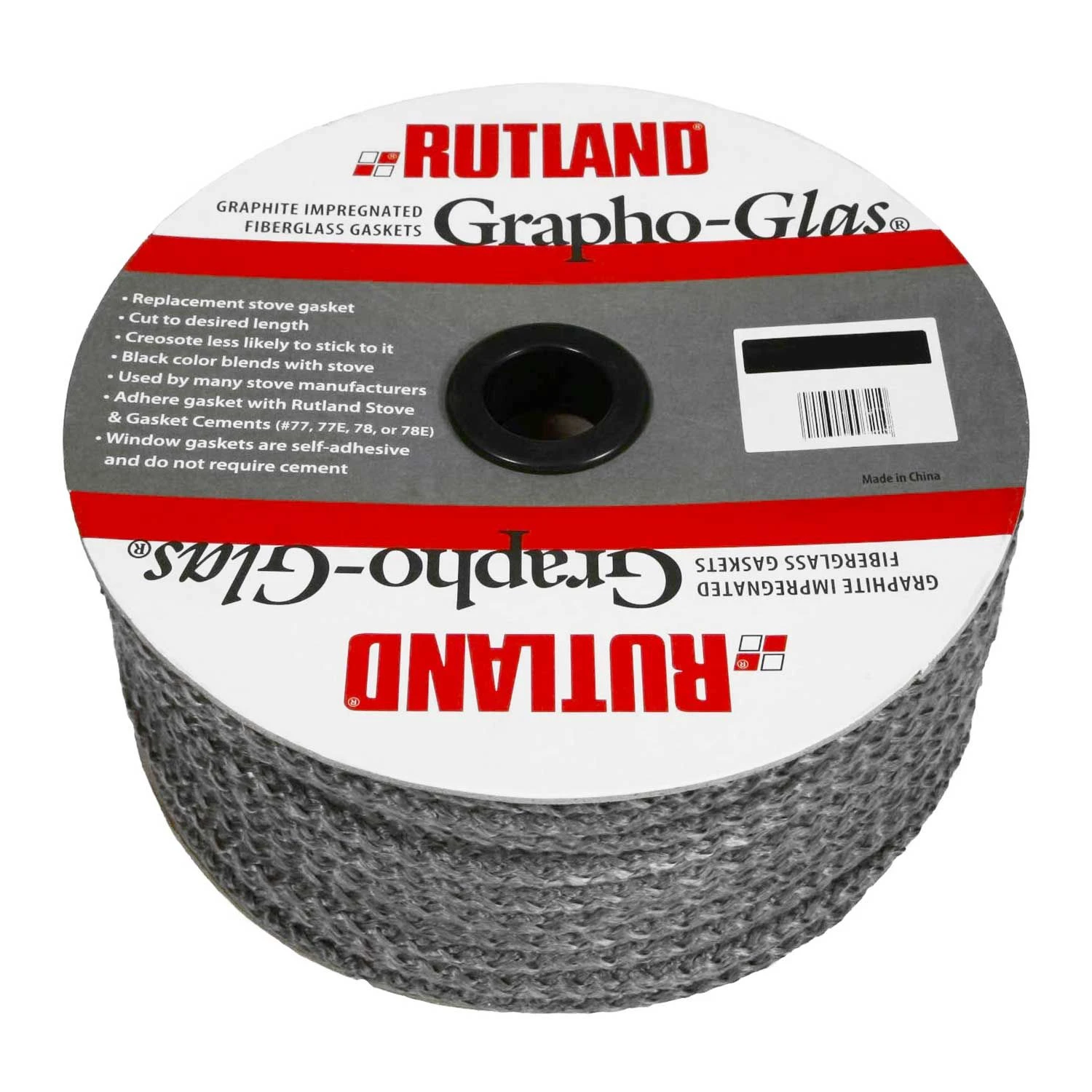 Rutland RD-722 Grapho-Glas Spooled Rope Stove Gasket, 3/8-Inch Diameter, 132 Ft 1 Rutland RD-722 Grapho-Glas Spooled Rope Stove Gasket, 3/8-Inch Diameter, 132 Ft