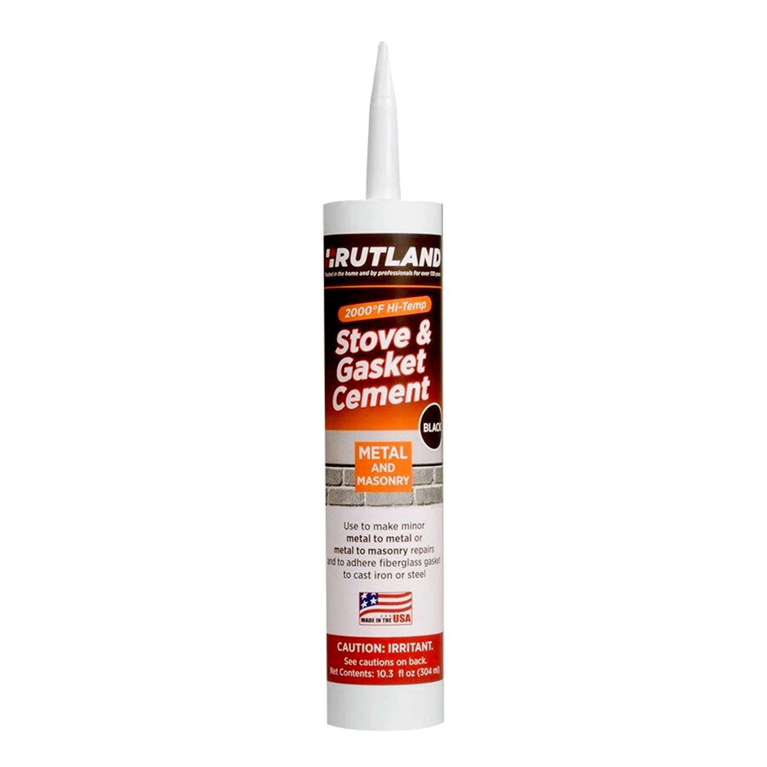Rutland RD-78 Stove And Gasket Cement, 10.3 Oz Cartridge 1 Rutland RD-78 Stove And Gasket Cement, 10.3 Oz Cartridge