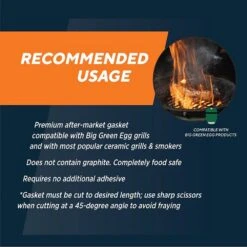 Rutland Ceramic Grill Braided Fiberglass Replacement Gasket 13 Rutland Ceramic Grill Braided Fiberglass Replacement Gasket -Heating Equipment Store rd 99n12 e 05 23