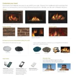 Majestic RUBY25I Ruby 25-Inch Direct Vent Gas Insert 10 Majestic RUBY25I Ruby 25-Inch Direct Vent Gas Insert -Heating Equipment Store ruby additional access a 01 21