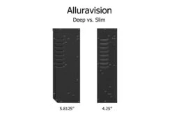 Napoleon NEFLxxCHS-1 Alluravision Slimline Linear Electric Fireplace 10 Napoleon NEFLxxCHS-1 Alluravision Slimline Linear Electric Fireplace -Heating Equipment Store slim vs deep