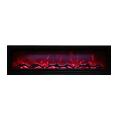 Amantii Symmetry Indoor/Outdoor Built-In Smart Electric Fireplace