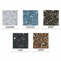 Empire White Mountain Hearth DVCC32BP Tahoe Clean-Face Direct Vent Contemporary Premium Gas Fireplace, 32-Inches -Heating Equipment Store tahoe luxury fireglass a 10 21