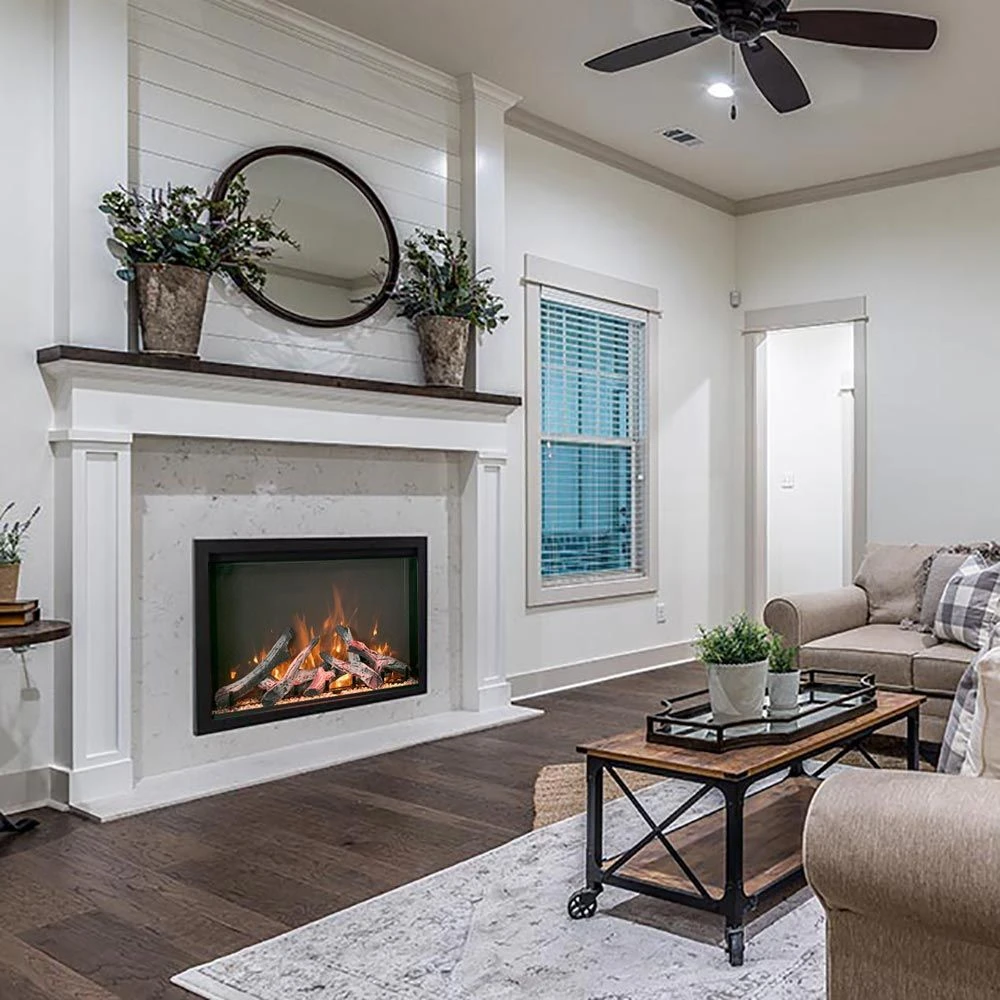 Amantii Traditional Bespoke Indoor/Outdoor Smart Electric Fireplace Insert 3 Amantii Traditional Bespoke Indoor/Outdoor Smart Electric Fireplace Insert - Image 3