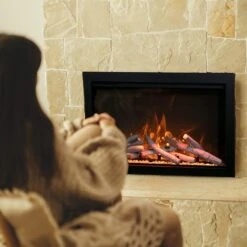 Amantii Traditional Built-In Smart Electric Fireplace -Heating Equipment Store trd config c 08 23