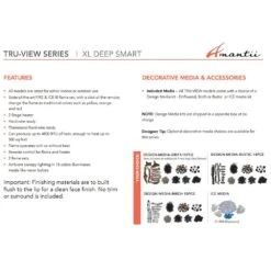 Amantii Tru-View XL Deep Indoor/Outdoor Built-In 3-Sided Smart Electric Fireplace 9 Amantii Tru-View XL Deep Indoor/Outdoor Built-In 3-Sided Smart Electric Fireplace -Heating Equipment Store tru view xl config feat a 07 22