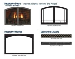 Empire White Mountain Hearth VFP32BPxx Vail Ventless Premium Fireplace With Gas Log Set, 32-Inches -Heating Equipment Store vail accessories