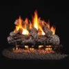 Real Fyre HR Rustic Oak Vented Gas Log Set, Stainless Steel, ANSI Certified
