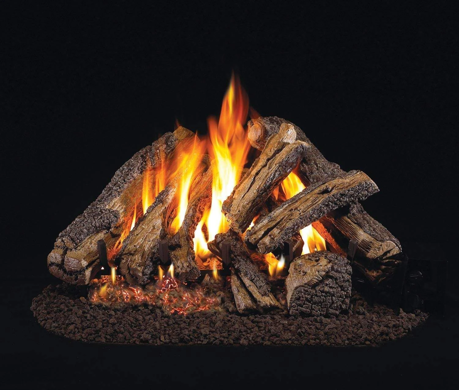 Real Fyre WCF Western Campfyre Vented Gas Log Set 1 Real Fyre WCF Western Campfyre Vented Gas Log Set