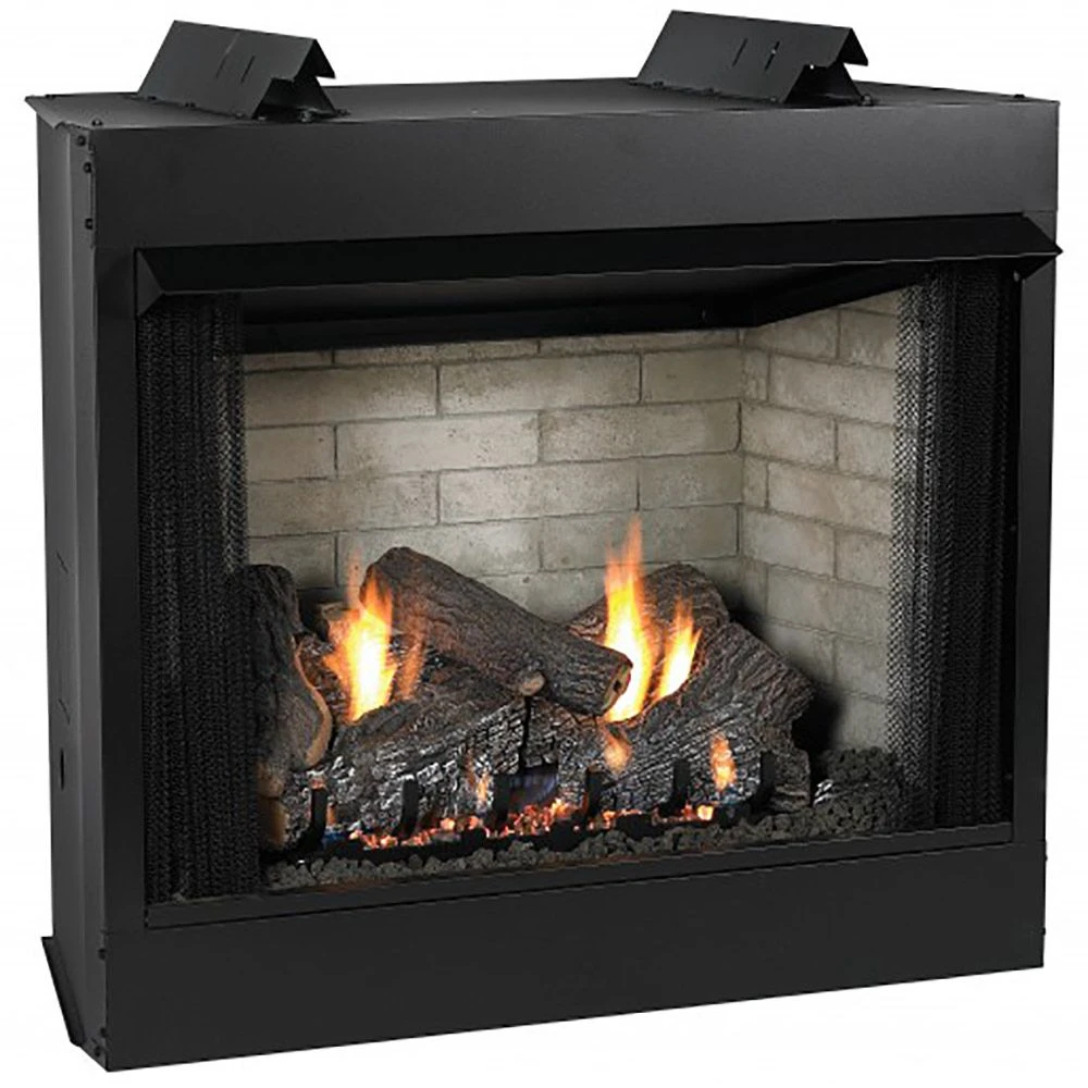 Empire White Mountain Hearth VFD36FB Breckenridge Ventless Deluxe Firebox With Gas Log Set And Slope Glaze Burner, 36-Inches 1 Empire White Mountain Hearth VFD36FB Breckenridge Ventless Deluxe Firebox With Gas Log Set And Slope Glaze Burner, 36-Inches