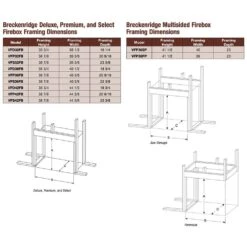 Empire White Mountain Hearth VFD32FB Breckenridge Ventless Deluxe Firebox With Gas Log Set And Slope Glaze Burner, 32-Inches 11 Empire White Mountain Hearth VFD32FB Breckenridge Ventless Deluxe Firebox With Gas Log Set And Slope Glaze Burner, 32-Inches -Heating Equipment Store vfd32fb ls glz config feat c 10 21