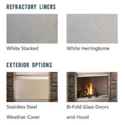 Superior 42-Inch Electronic Ignition Vent-Free Outdoor Gas Fireplace (VRE4342) 6 Superior 42-Inch Electronic Ignition Vent-Free Outdoor Gas Fireplace (VRE4342) -Heating Equipment Store vre4300 c 08 21