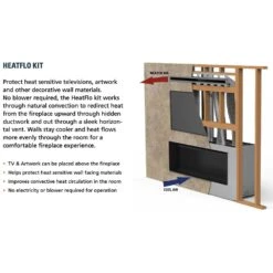 Superior VRL3045 45-Inch Electronic Ignition Vent-Free Gas Fireplace With Remote, Lights & Crushed Glass Media 12 Superior VRL3045 45-Inch Electronic Ignition Vent-Free Gas Fireplace With Remote, Lights & Crushed Glass Media -Heating Equipment Store vrl3045 e 03 22