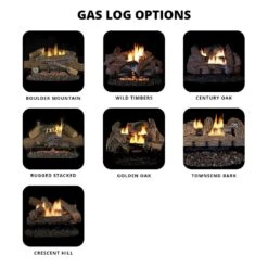 Superior VRT3136 36-Inch Firebox With Vent-Free Gas Log Set 6 Superior VRT3136 36-Inch Firebox With Vent-Free Gas Log Set -Heating Equipment Store vrt2536ws log options a 10 21