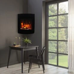 Amantii WM-BI-2428-VLR-BG Zero Clearance Series Built-In Smart Electric Fireplace 7 Amantii WM-BI-2428-VLR-BG Zero Clearance Series Built-In Smart Electric Fireplace -Heating Equipment Store wm bi 2428 vlr bg 2428 curvedgls b 08 23