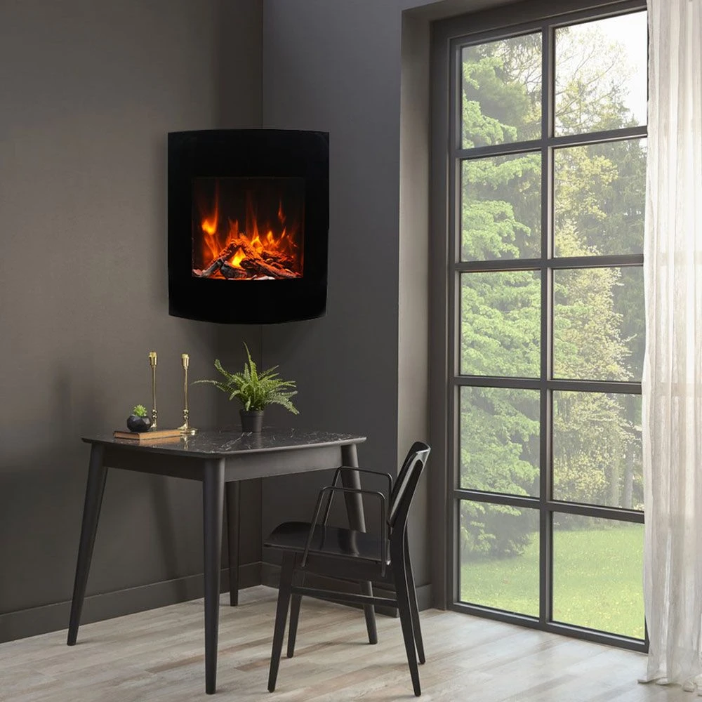 Amantii WM-BI-2428-VLR-BG Zero Clearance Series Built-In Smart Electric Fireplace 3 Amantii WM-BI-2428-VLR-BG Zero Clearance Series Built-In Smart Electric Fireplace - Image 3