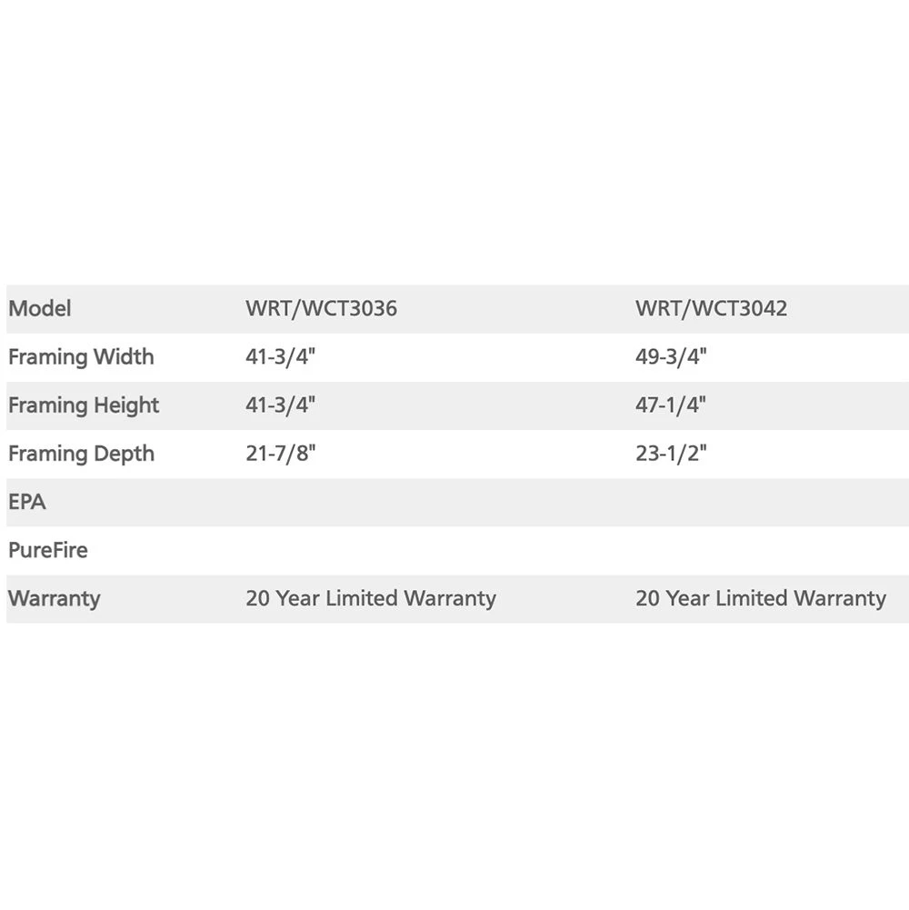 Superior 42-Inch Wood Burning Fireplace (WT3042) 4 Superior 42-Inch Wood Burning Fireplace (WT3042) - Image 4