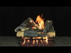 Hargrove Inferno See-Through Shallow Vented Gas Log Set With ANSI Certified Burner (HGISSSS-SSB-ANSI) -Heating Equipment Store zLipPgzpnck 1009